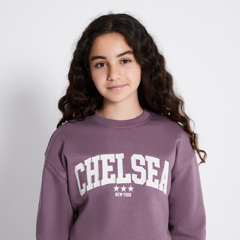 Printed sweatshirt "Vilma" Purple